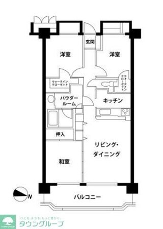 サングレイス小机の物件間取画像